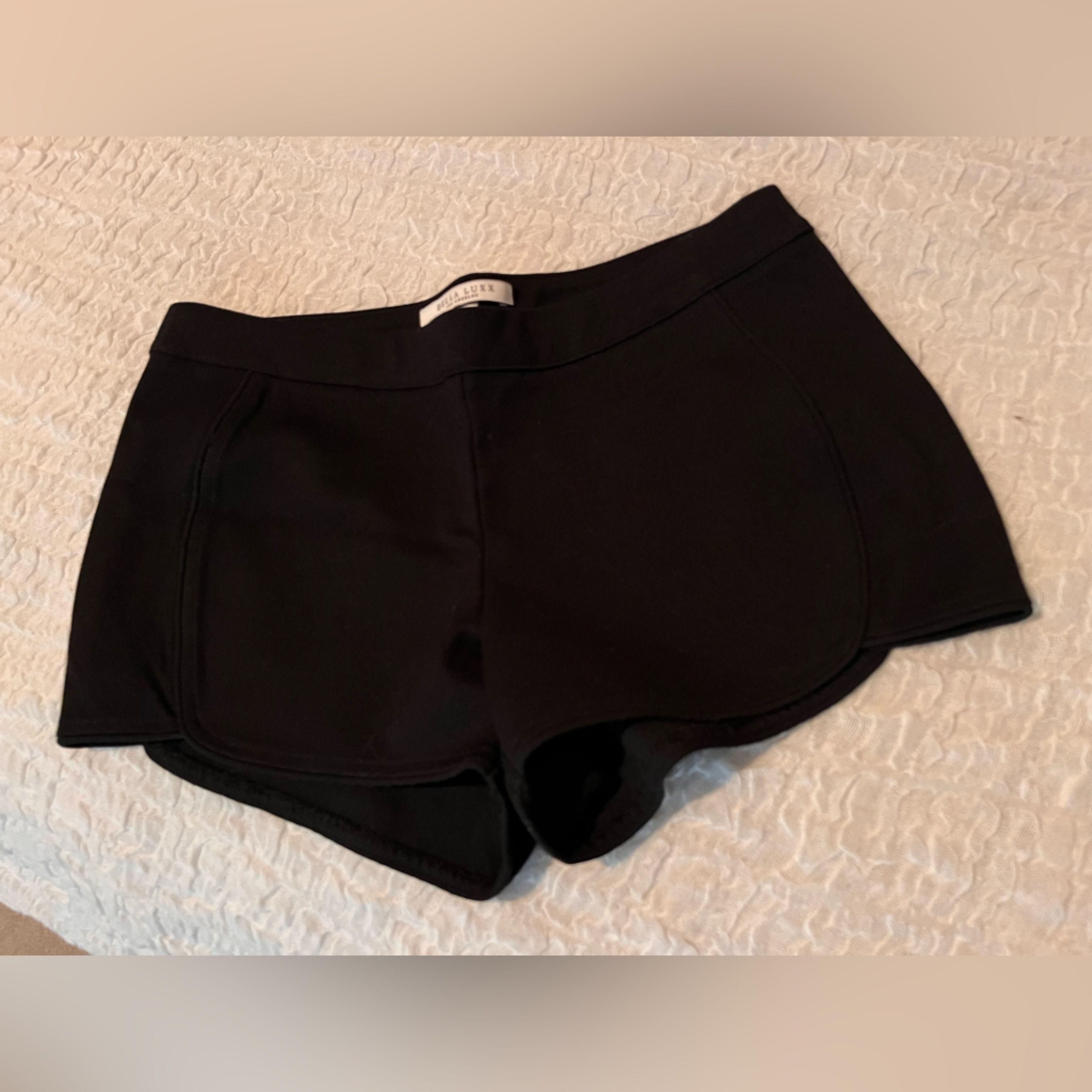 Bella Luxx Black Thick Short Shorts